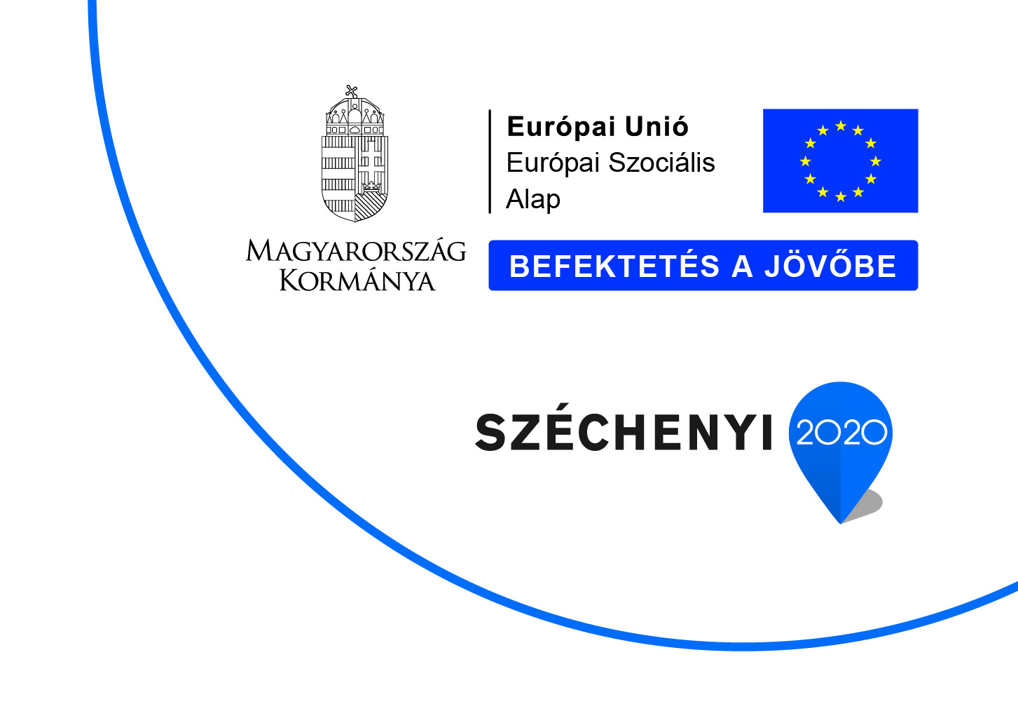 Széchenyi 2020 logo Európai szociális alap